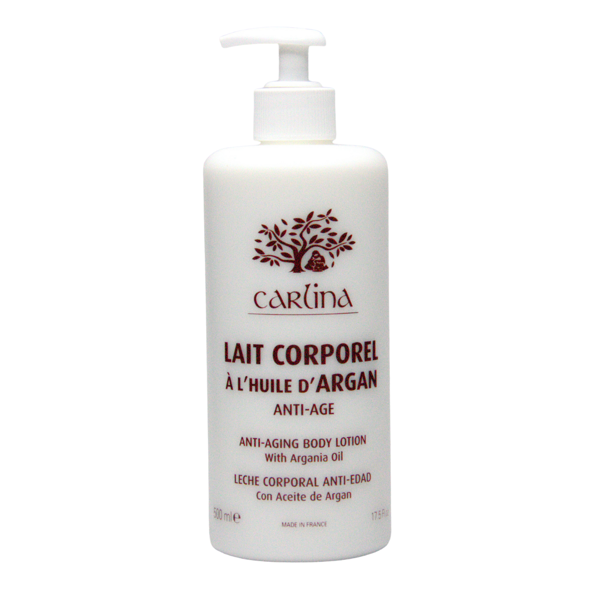 CARLINA - Lait Corporel Anti-Âge à l'Huile d'Argan