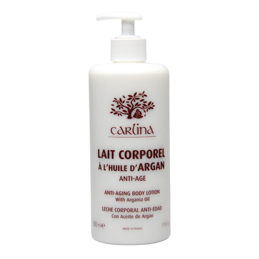 CARLINA - Lait Corporel Anti-Âge à l'Huile d'Argan
