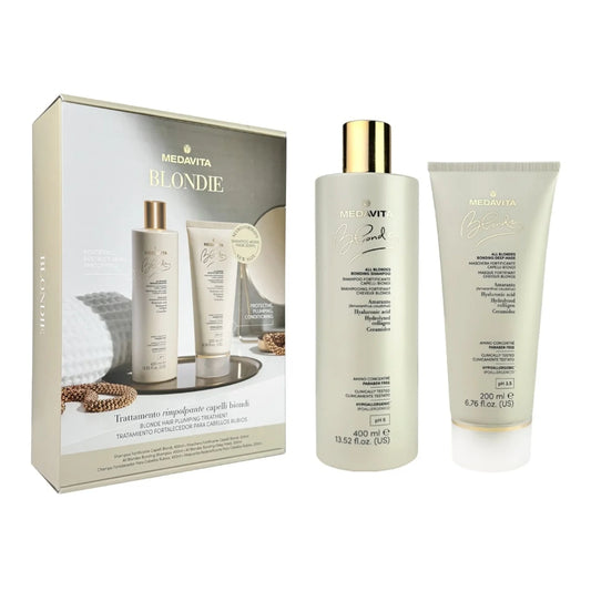 Medavita - Holiday Box Set - Blond Hair Plumping Treatment