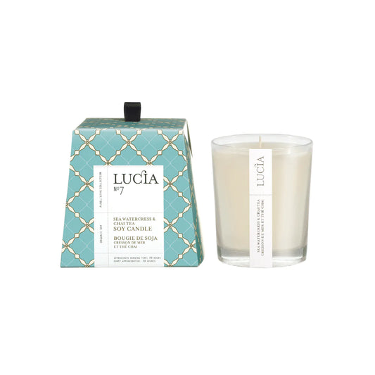 Sea Cress and Chai Tea Soy Candle