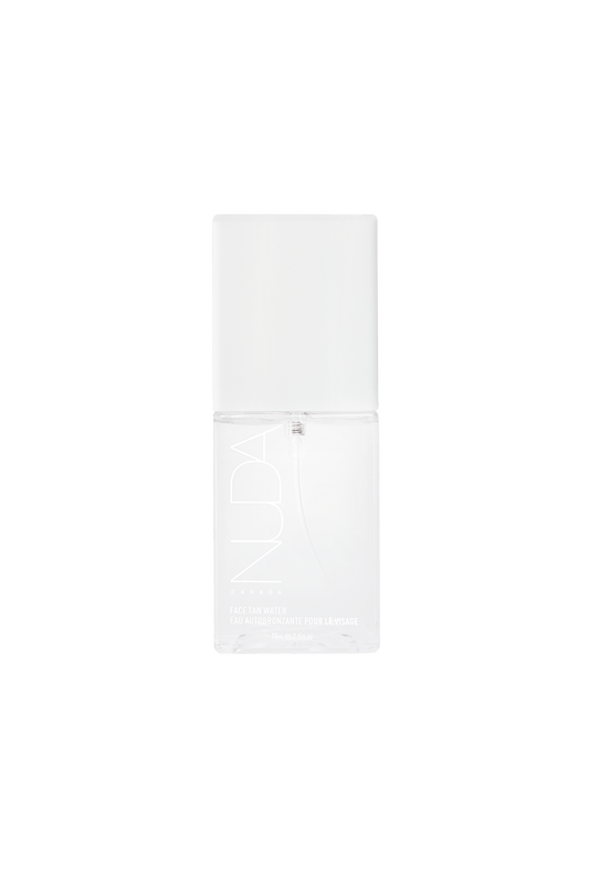 Self-tanning water for the face