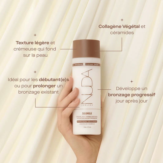 NUDA Silk Milk – Lotion Autobronzante Progressive